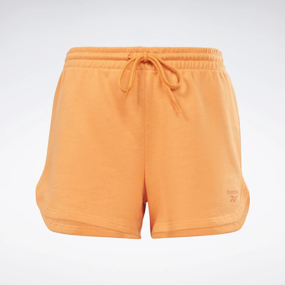 Reebok Apparel Women Reebok Identity French Terry Shorts PEAFUZ - Image 5
