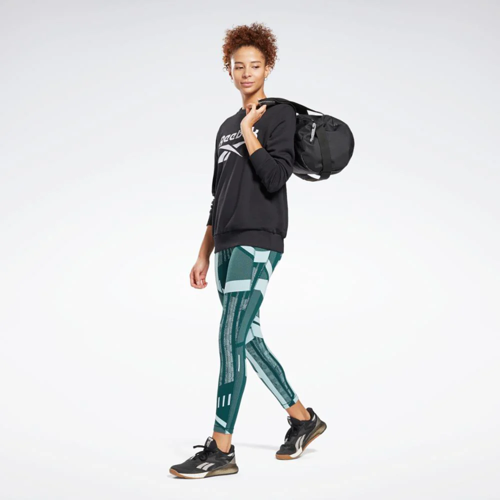 Reebok Apparel Women Reebok Identity French Terry Sweatshirt BLACK - Image 2