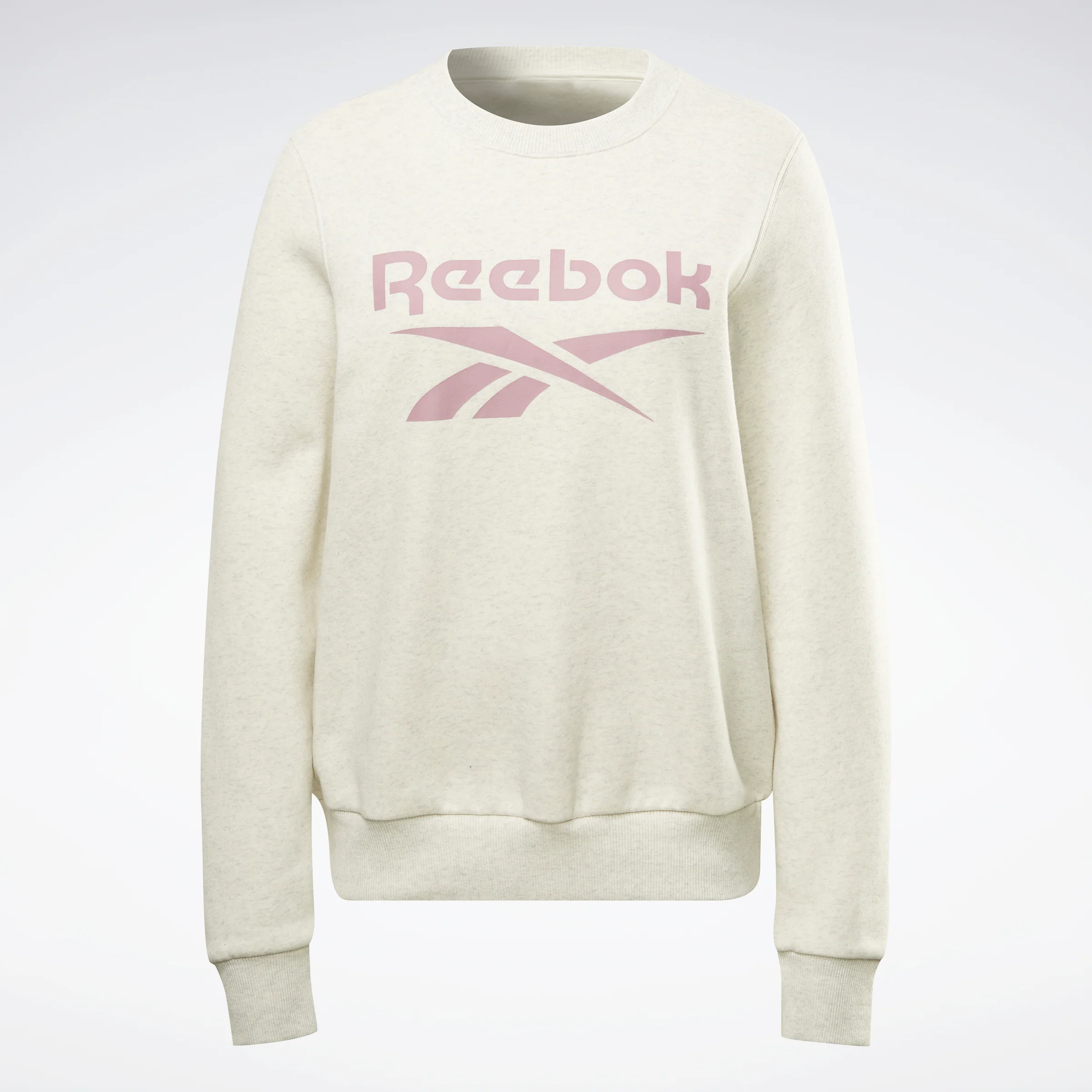 Reebok Apparel Women Reebok Identity Logo Fleece Crew Sweatshirt Clwtml - Image 6