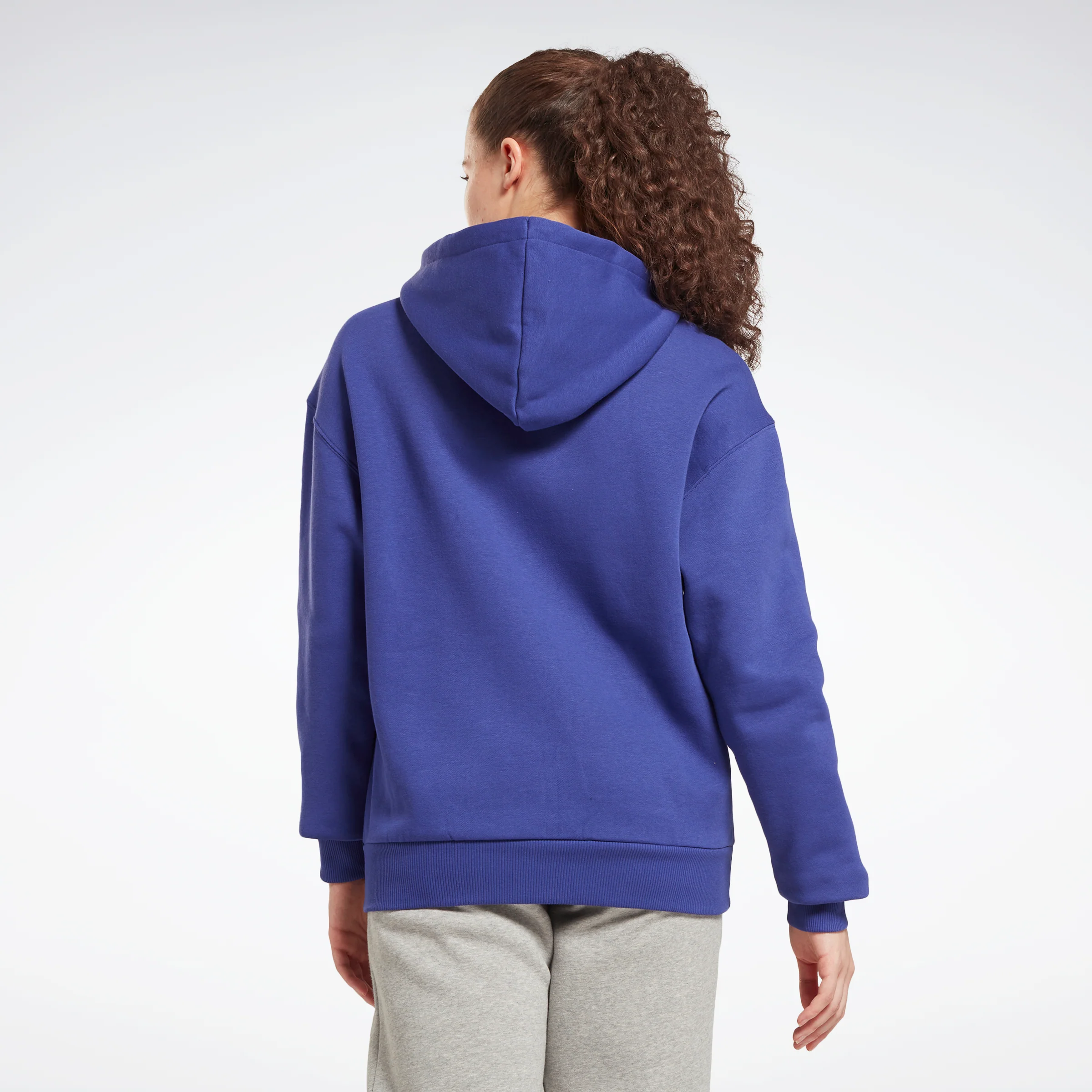 Reebok Apparel Women Reebok Identity Logo Fleece Hoodie Bolprp - Image 3