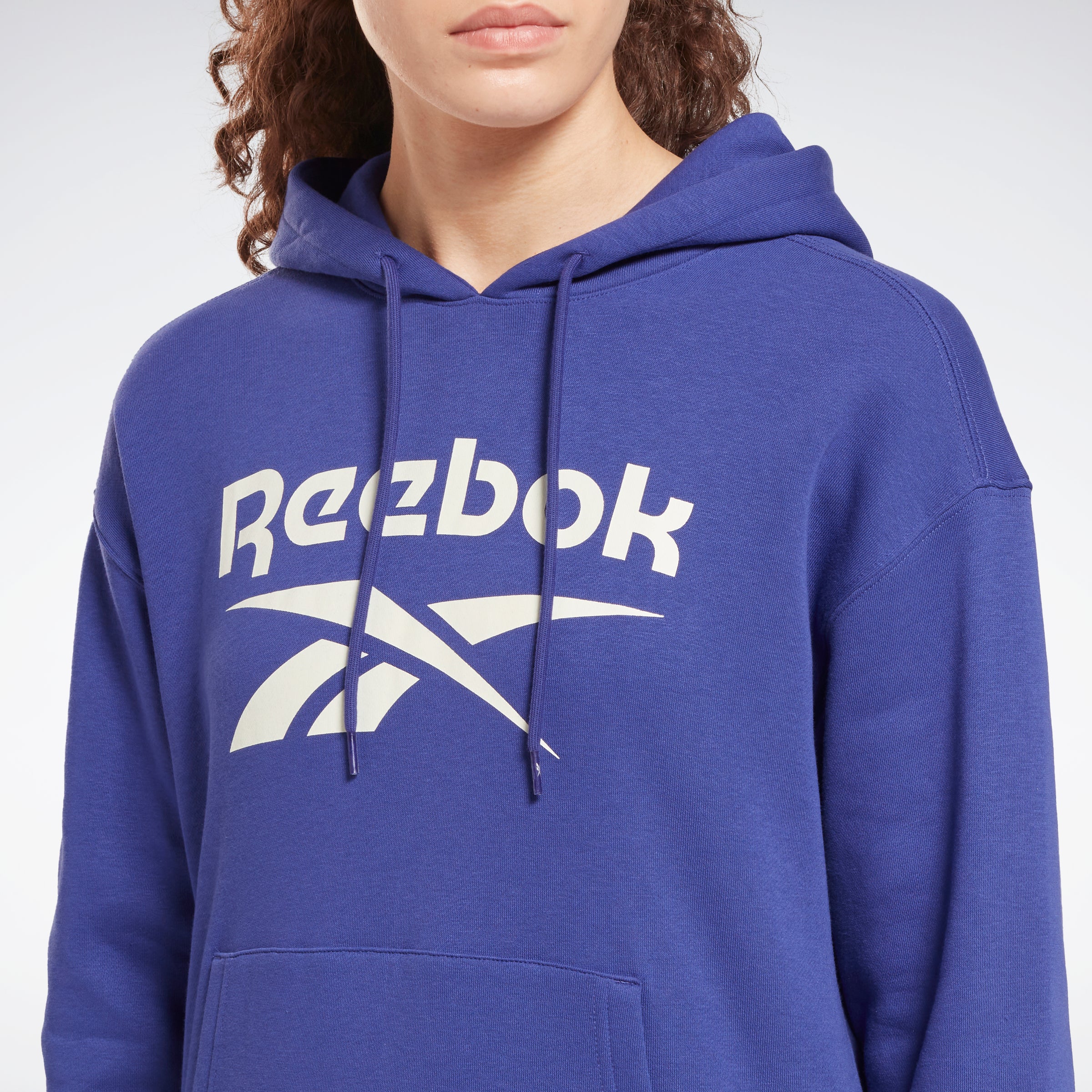 Reebok Apparel Women Reebok Identity Logo Fleece Hoodie Bolprp - Image 4