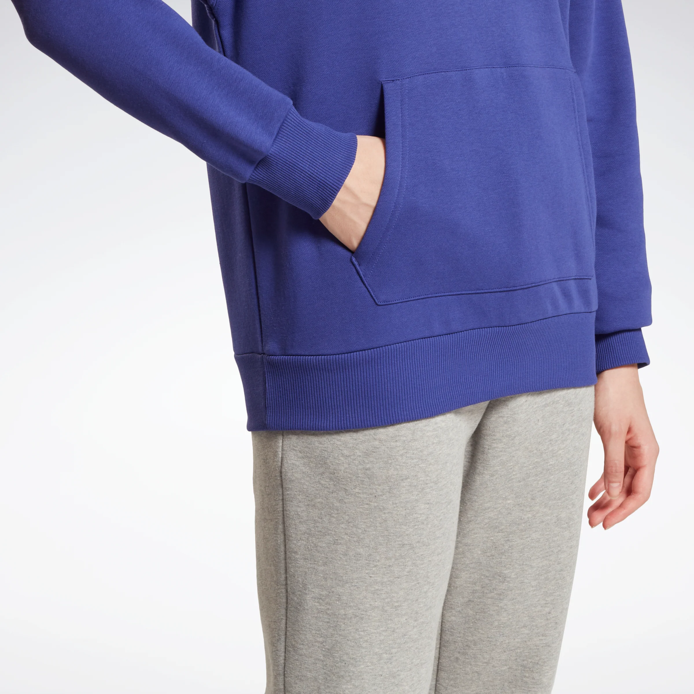 Reebok Apparel Women Reebok Identity Logo Fleece Hoodie Bolprp - Image 5