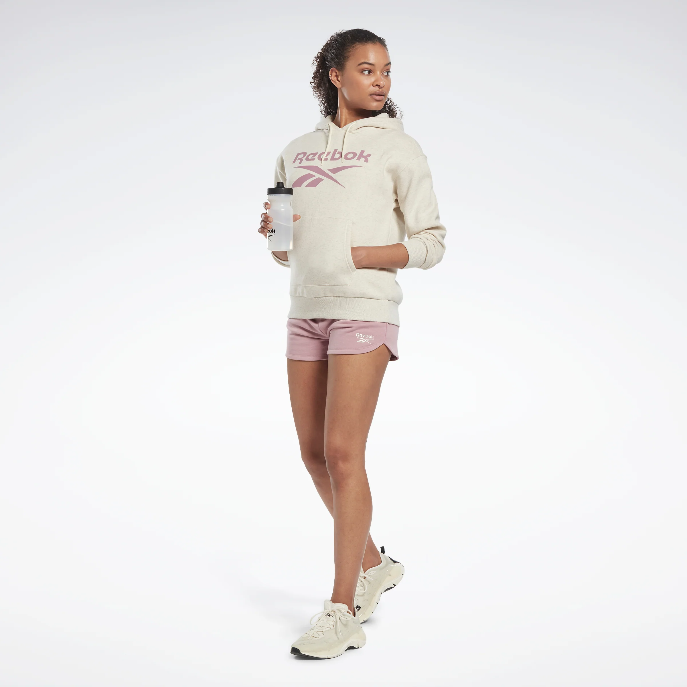 Reebok Apparel Women Reebok Identity Logo Fleece Hoodie Clwtml - Image 2