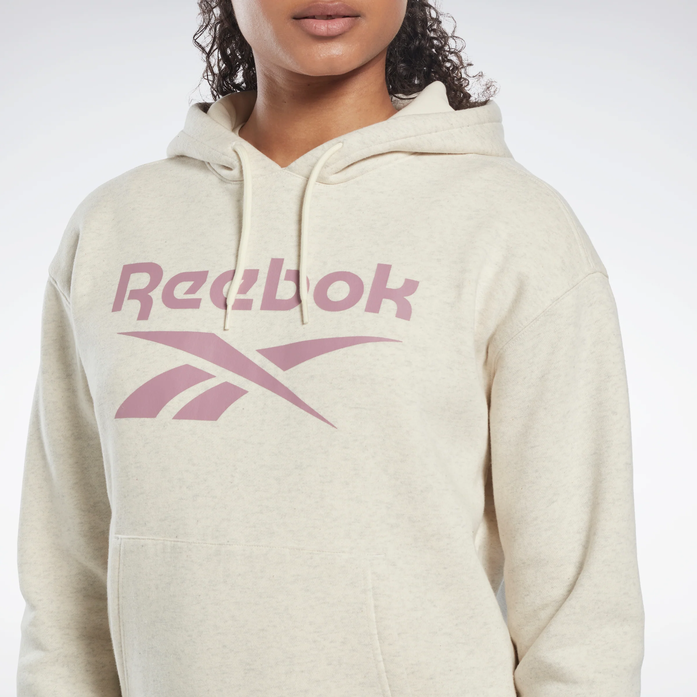 Reebok Apparel Women Reebok Identity Logo Fleece Hoodie Clwtml - Image 4