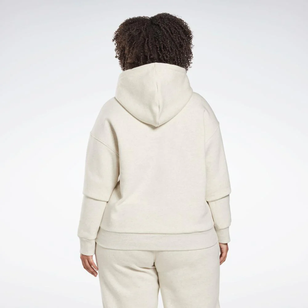 Reebok Apparel Women Reebok Identity Logo Fleece Pullover Hoodie (Plus Size) CLWTML - Image 3