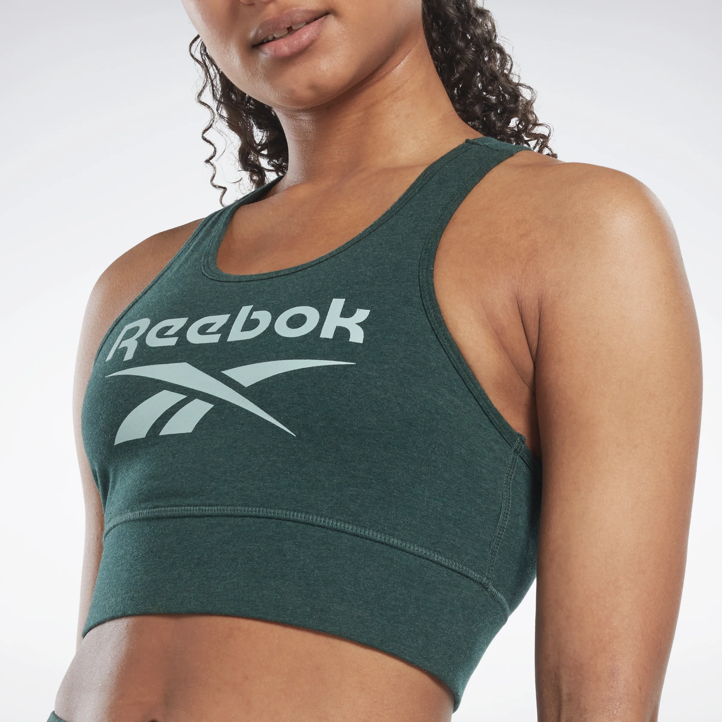 Reebok Apparel Women Reebok Identity Sports Bra Frgrme - Image 5