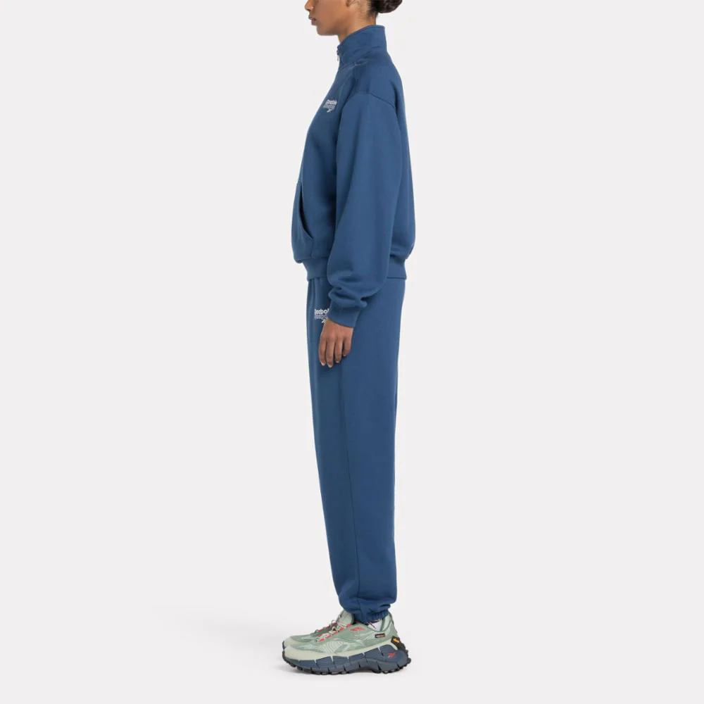 Reebok Apparel Women Reebok Identity Sweatshirt UNIBLU - Image 2