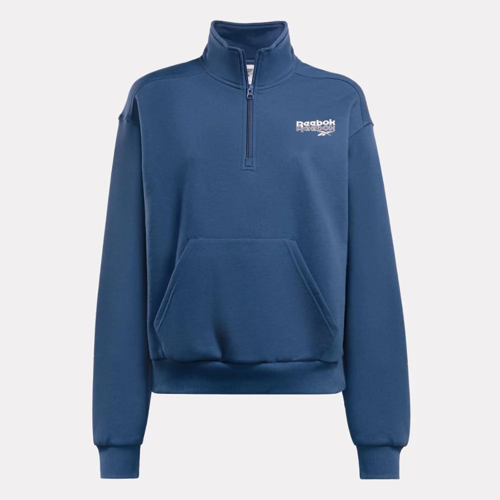 Reebok Apparel Women Reebok Identity Sweatshirt UNIBLU - Image 6