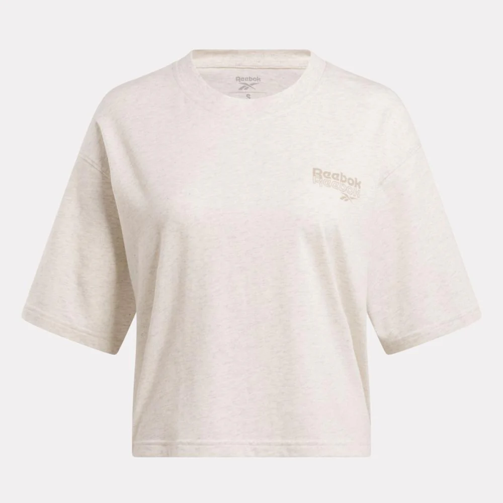 Reebok Apparel Women Reebok Identity T-Shirt CHAMEL - Image 4