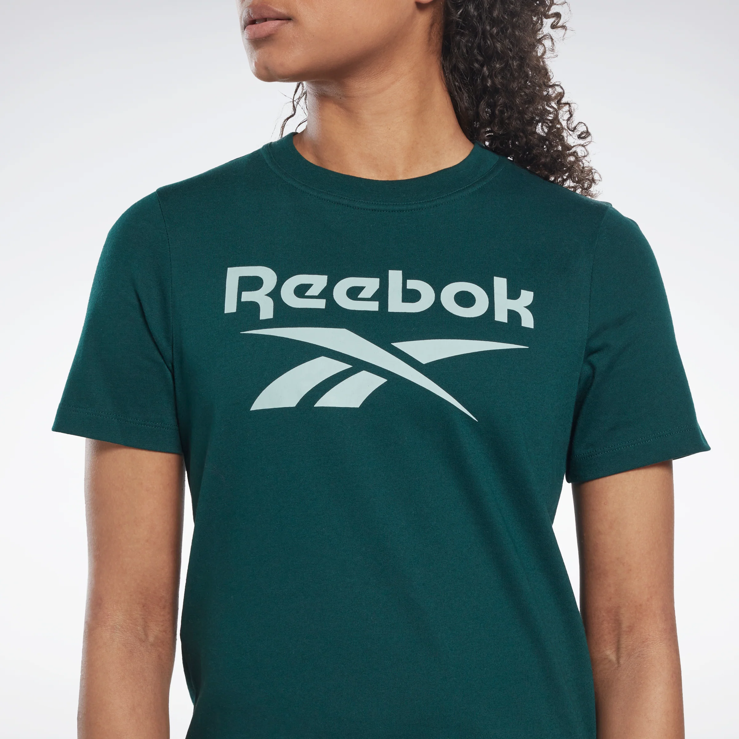 Reebok Apparel Women Reebok Identity T-Shirt Forgrn - Image 4