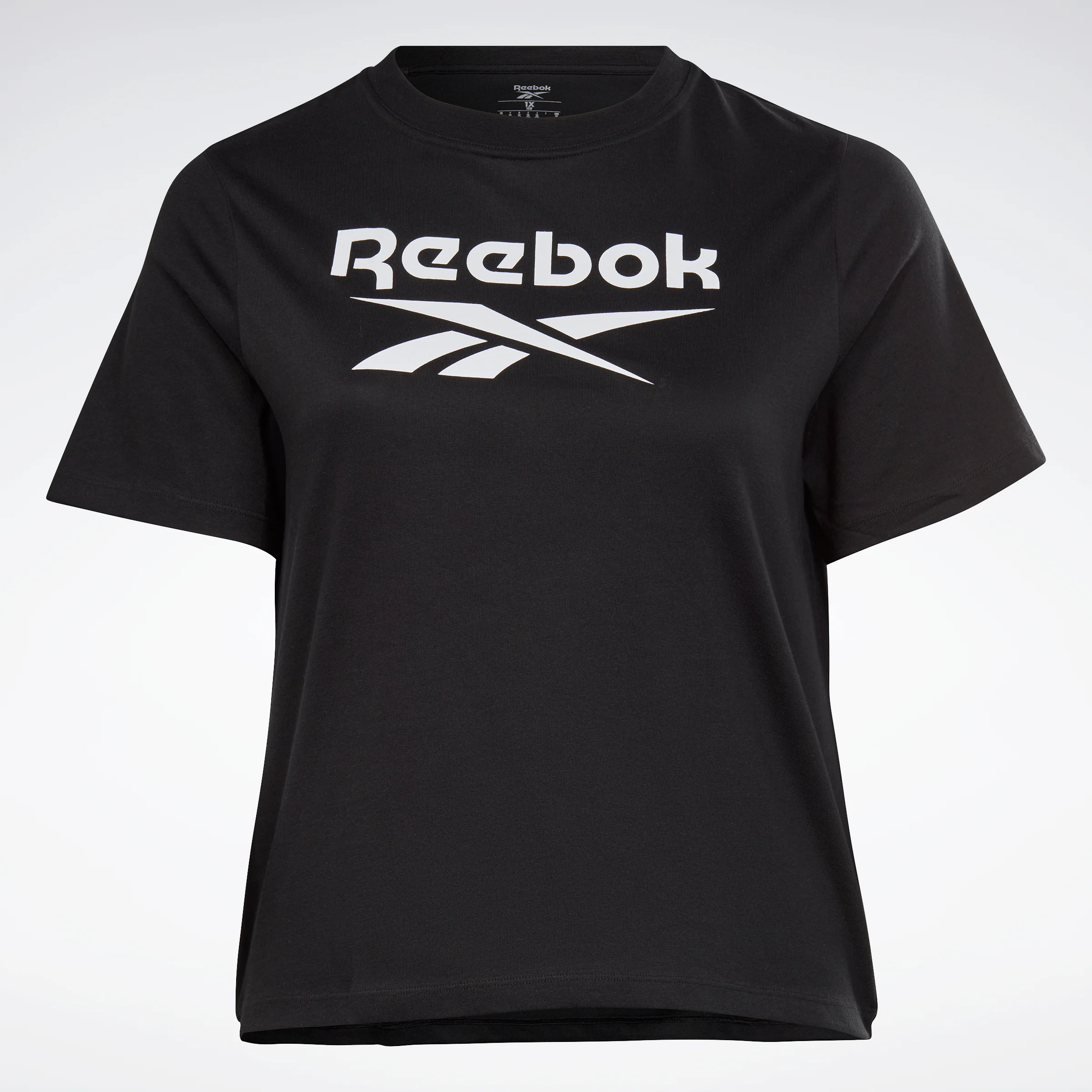 Reebok Apparel Women Reebok Identity T-Shirt (Plus Size) Black - Image 4