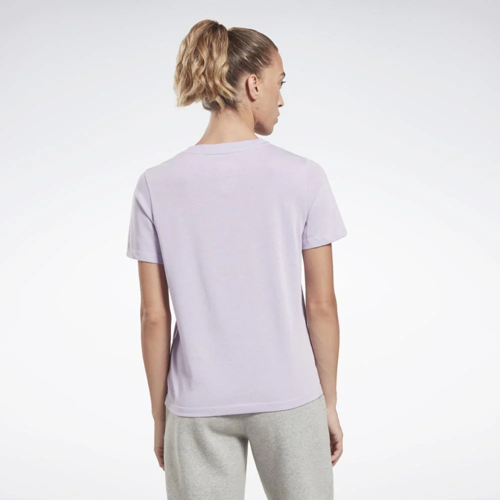 Reebok Apparel Women Reebok Identity T-Shirt PUROAS - Image 3