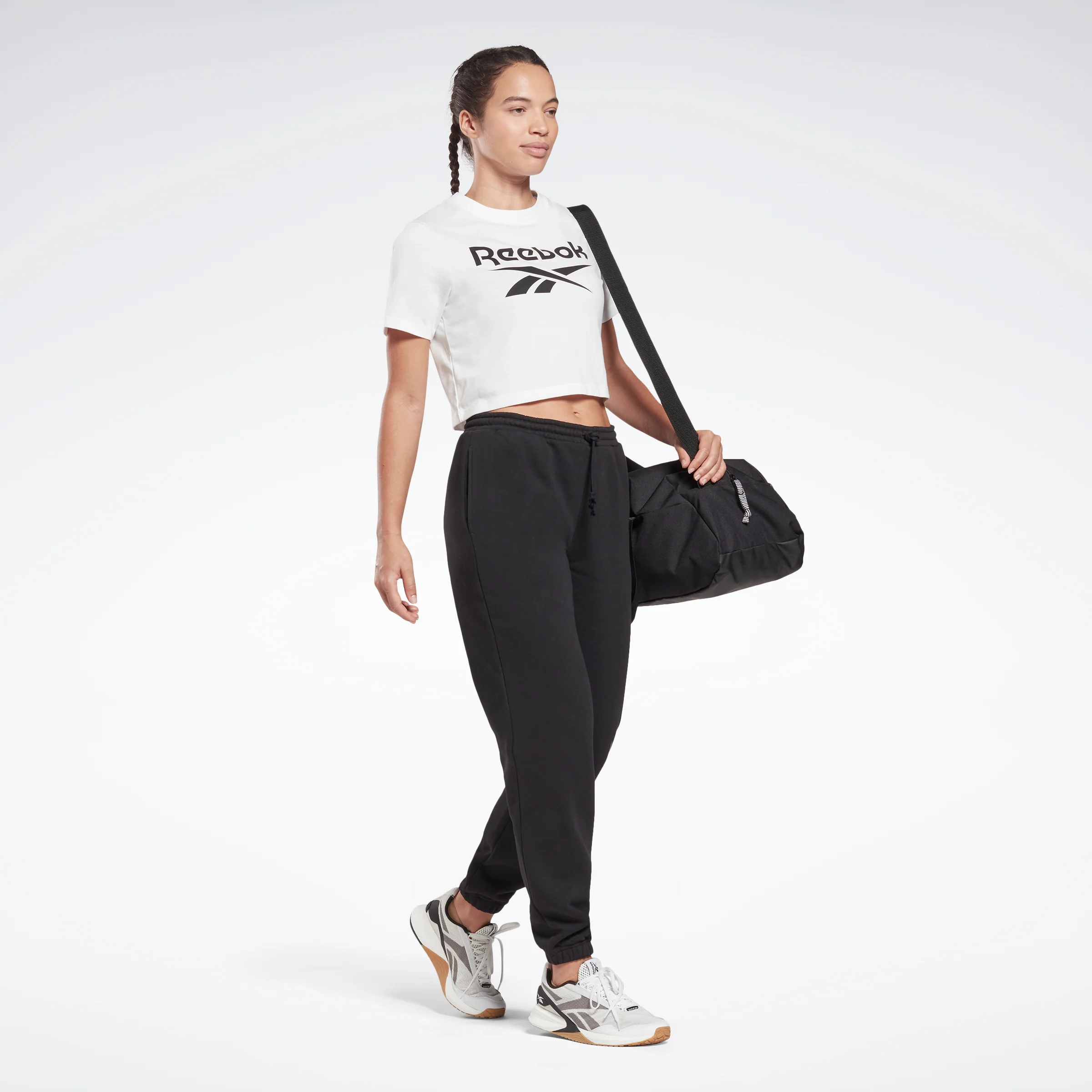 Reebok Apparel Women Reebok Identity T-Shirt White - Image 2