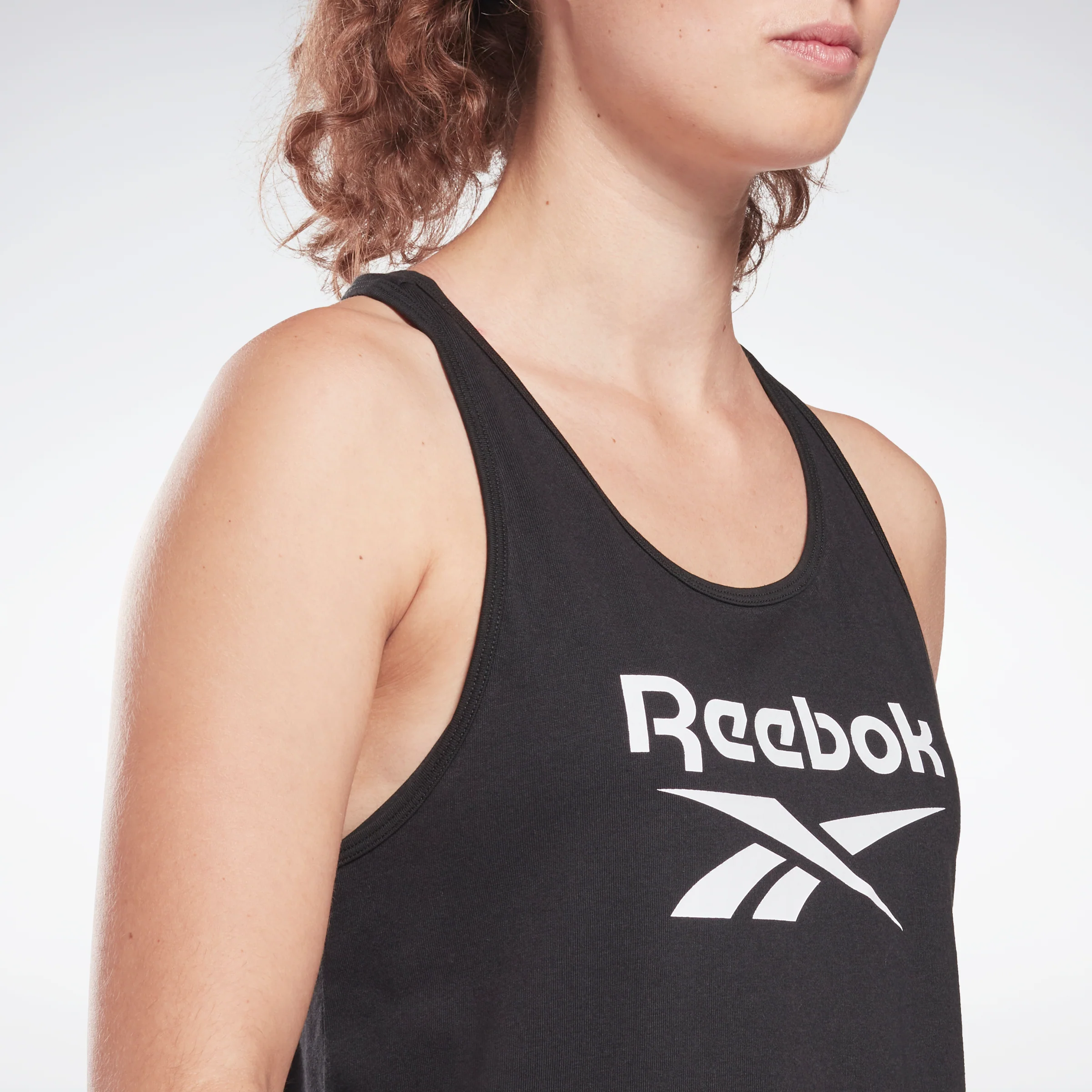 Reebok Apparel Women Reebok Identity Tank Top Black - Image 4