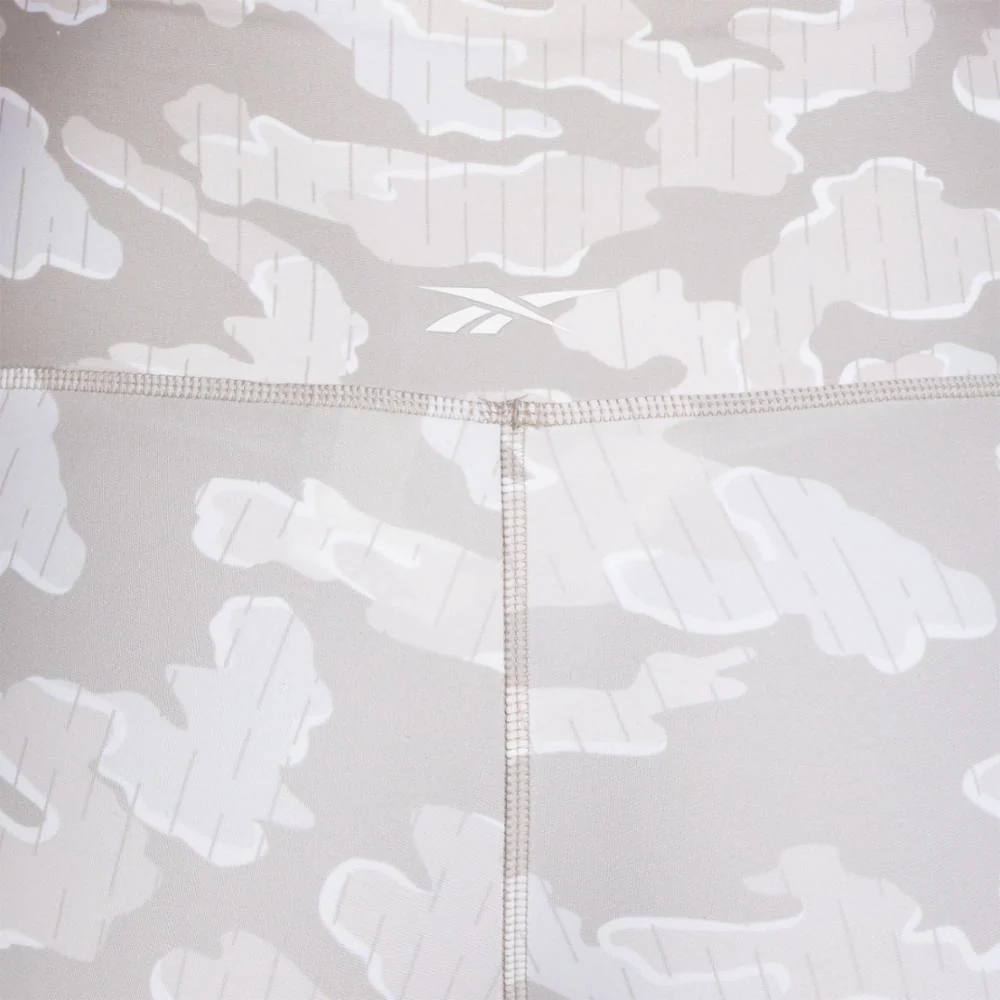 Reebok Apparel Women Reebok Identity Training Camo Leggings ASH - Image 5