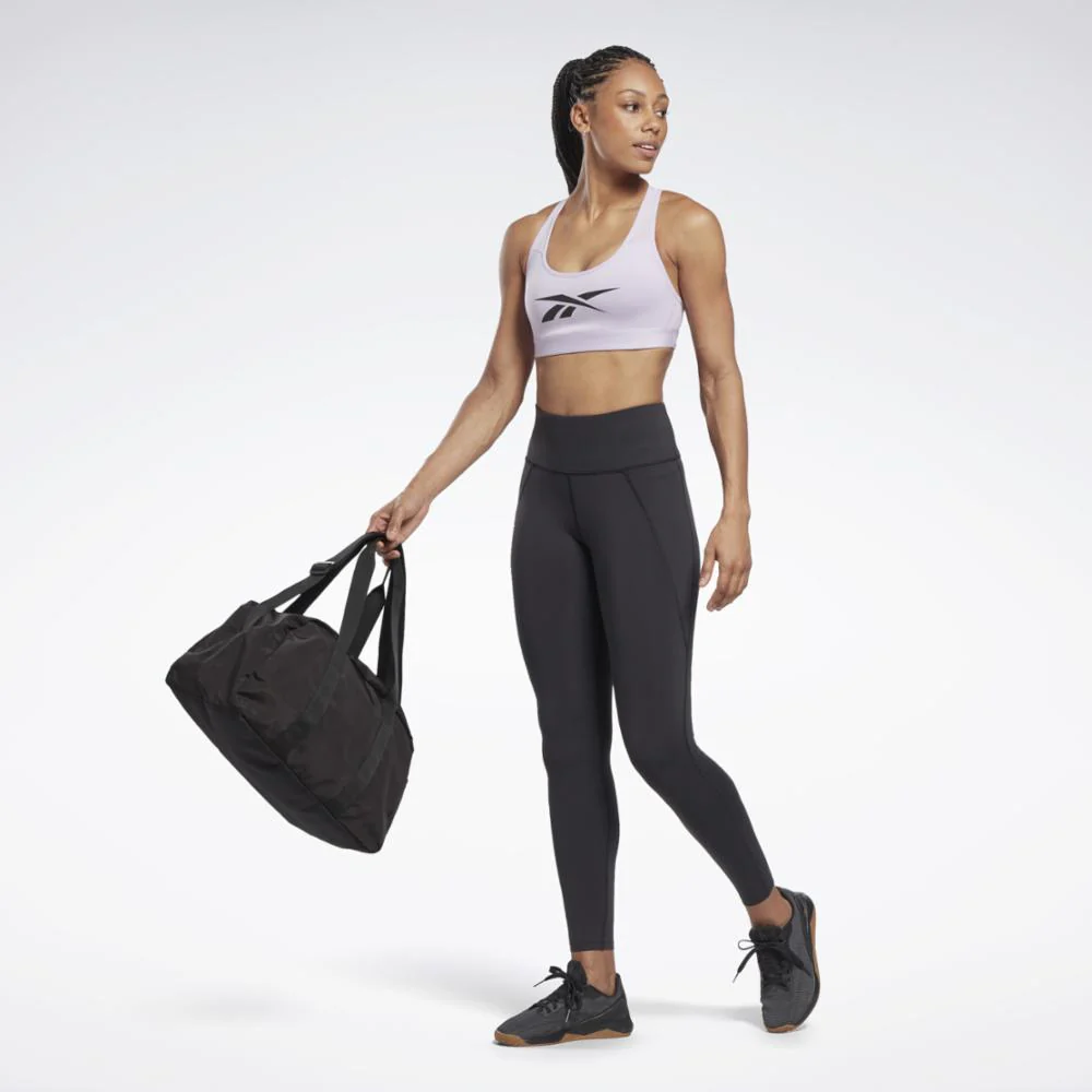 Reebok Apparel Women Reebok Lux Vector Racer Sports Bra PUROAS - Image 2