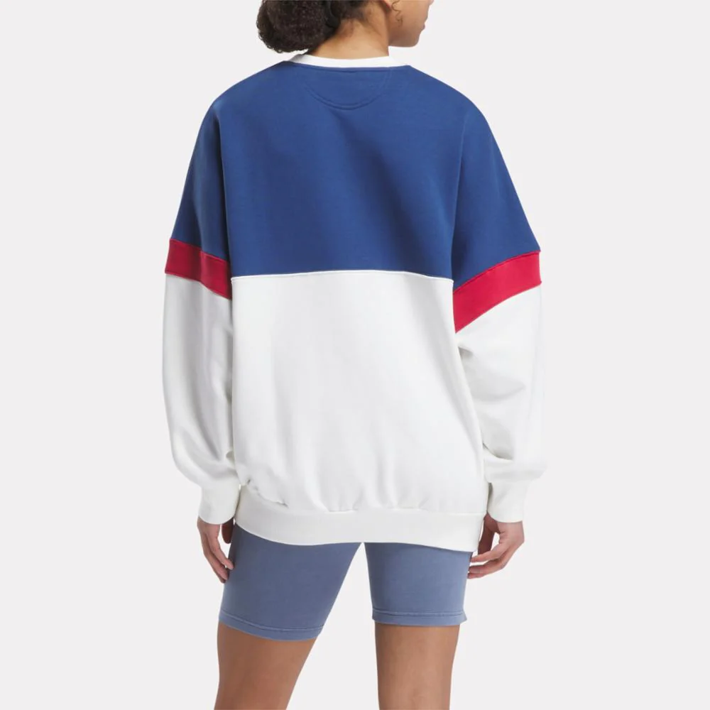 Reebok Apparel Women Reebok x ANINE BING Oversized Crew CHALK - Image 3