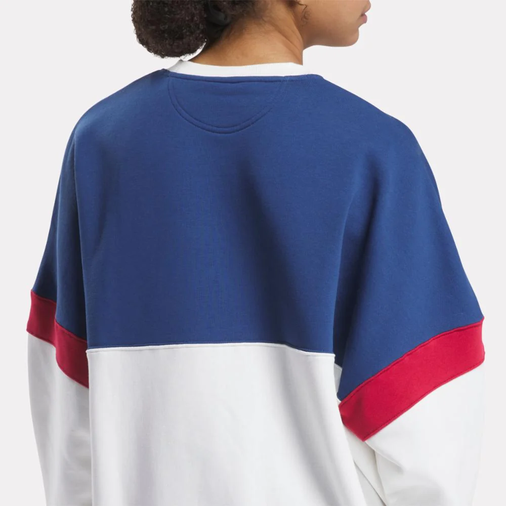 Reebok Apparel Women Reebok x ANINE BING Oversized Crew CHALK - Image 5