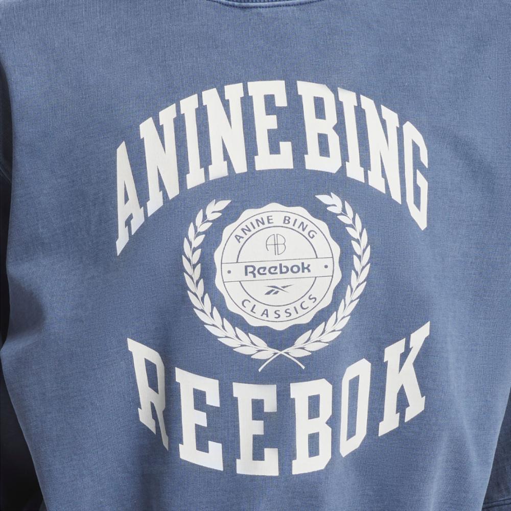 Reebok Apparel Women Reebok x ANINE BING T-Shirt BATIK BLUE - Image 4