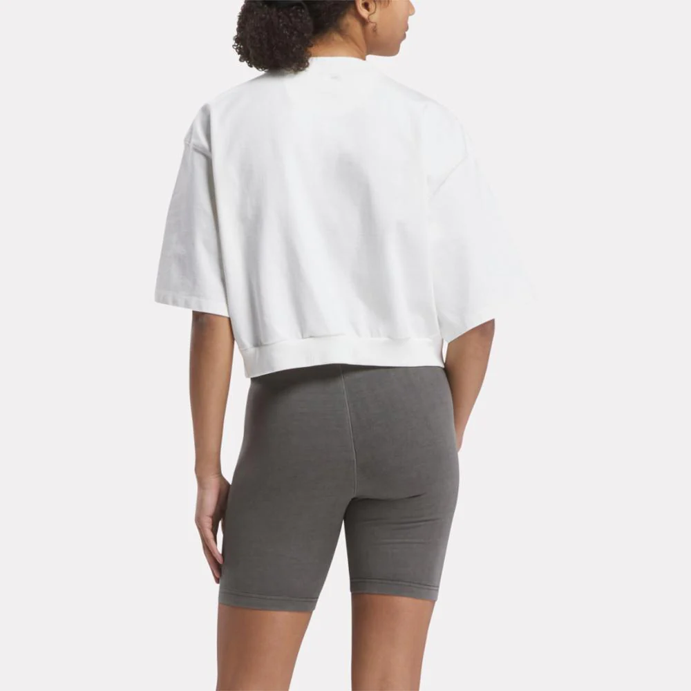 Reebok Apparel Women Reebok x ANINE BING T-Shirt CHALK - Image 3