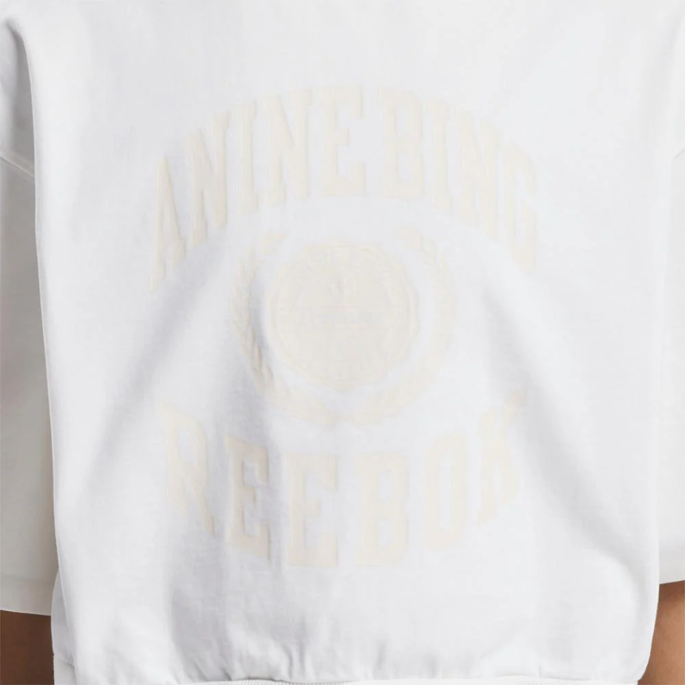 Reebok Apparel Women Reebok x ANINE BING T-Shirt CHALK - Image 4