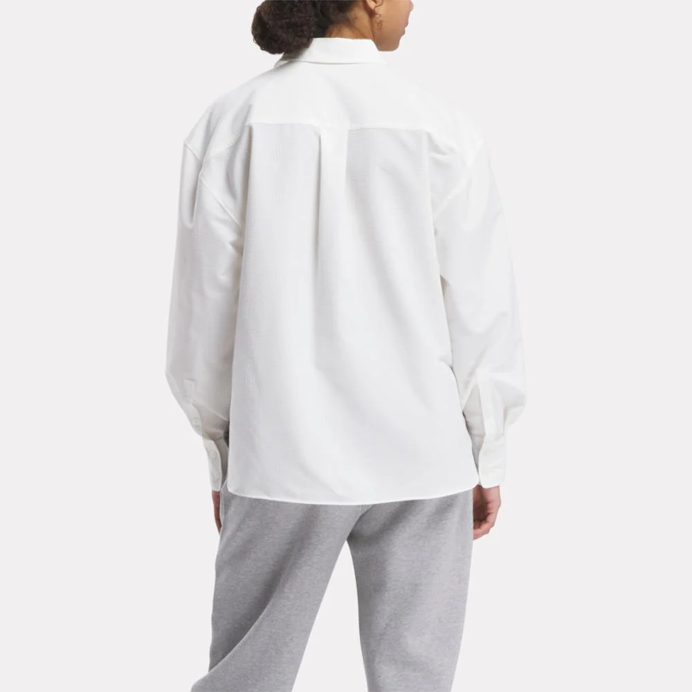 Reebok Apparel Women Reebok x ANINE BING Tailored Shirt PUGRY3 - Image 3