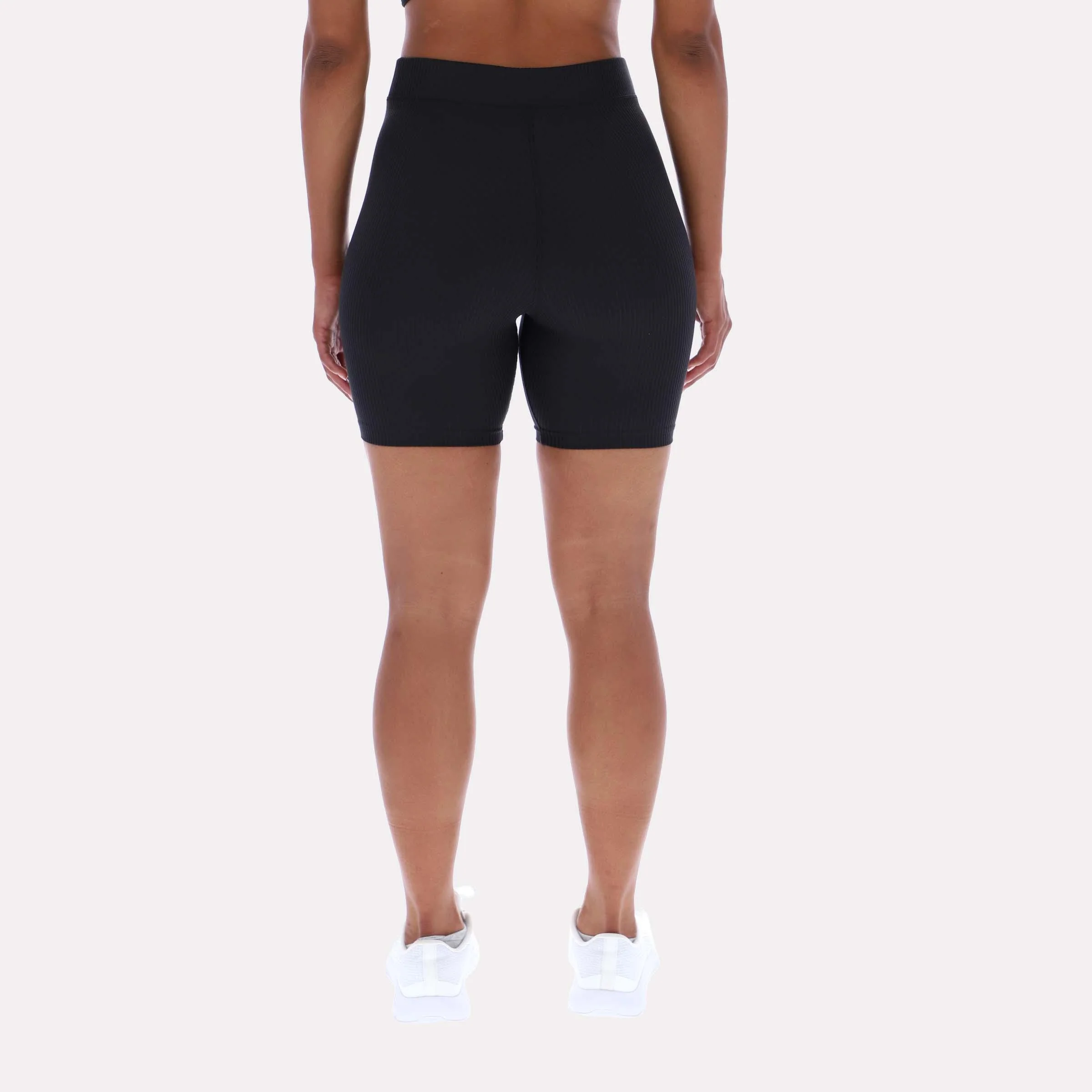 Reebok Apparel Women Rib Bike Shorts BLACK - Image 2
