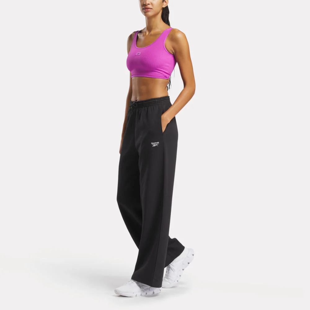 Reebok Apparel Women Rib Multi-Way Bralette PURPLE RAVE - Image 2