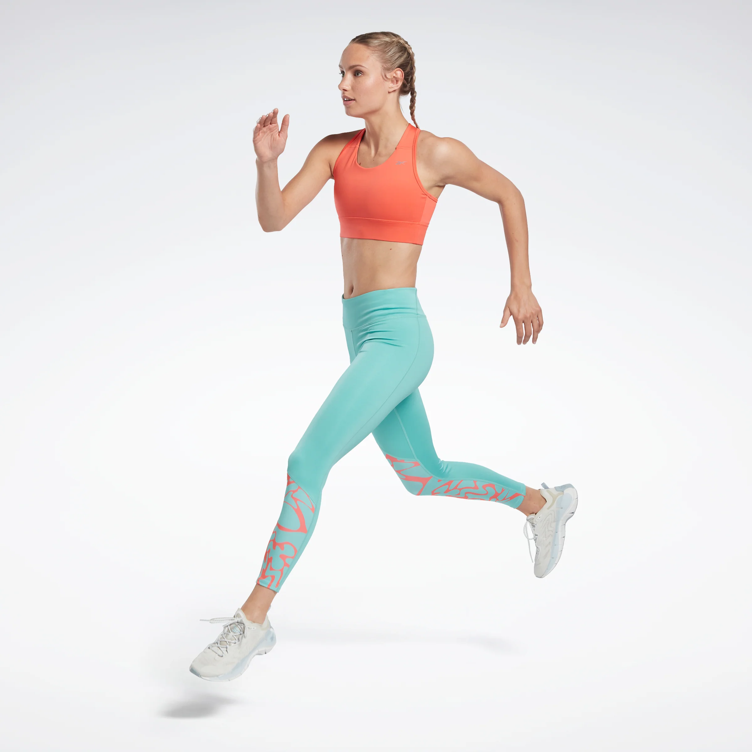 Reebok Apparel Women Running Essentials High-Impact Bra Smorfl - Image 2