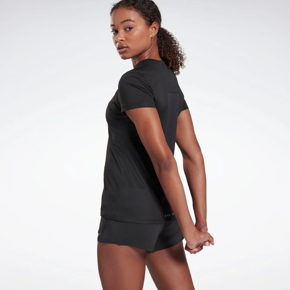 Reebok Apparel Women Running Esssentials T-Shirt BLACK - Image 3