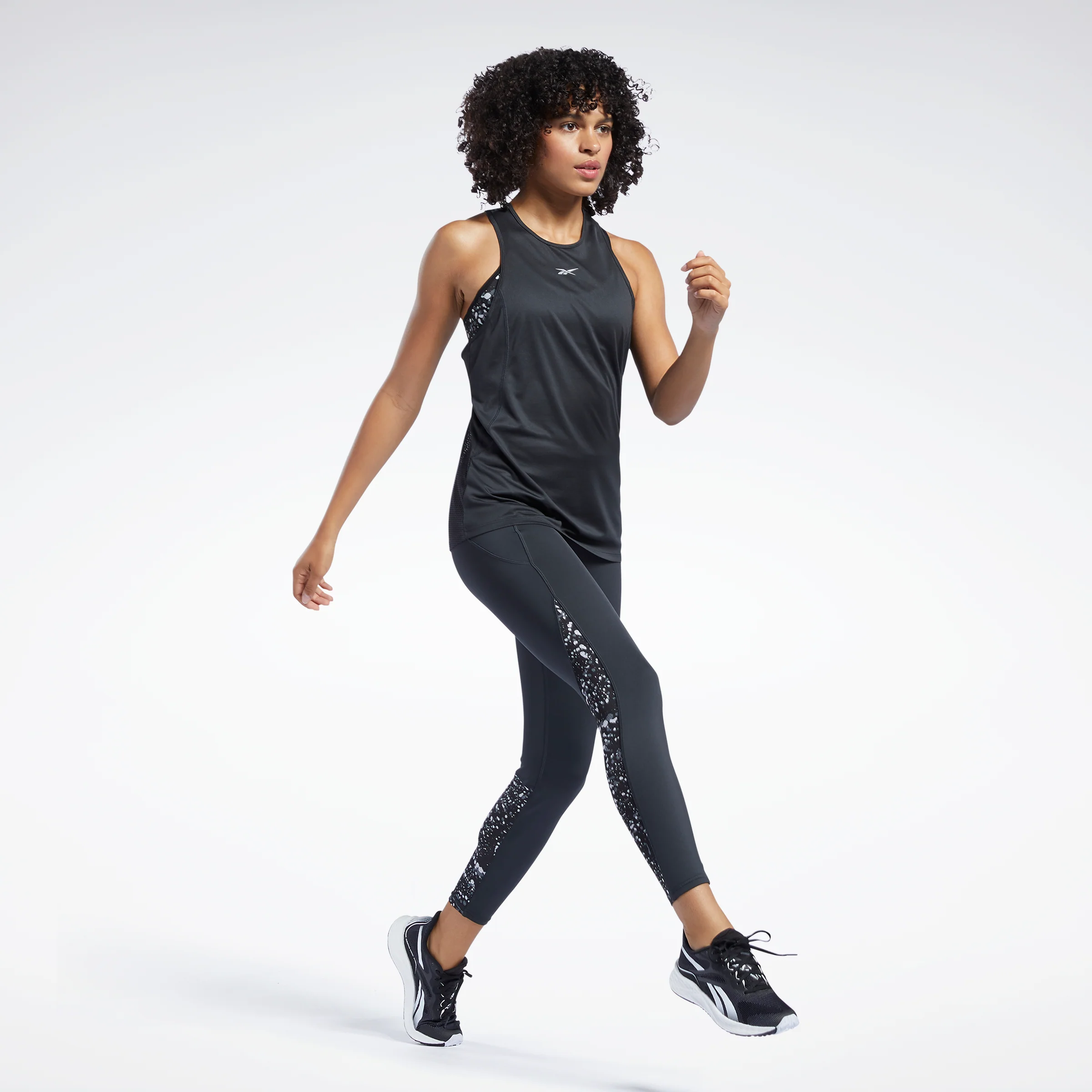 Reebok Apparel Women Running Speedwick Tank Top Black - Image 2