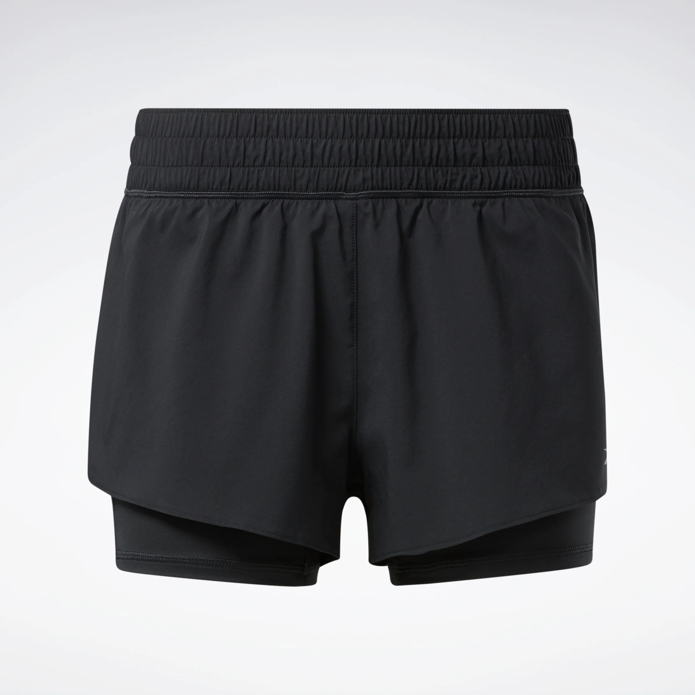 Reebok Apparel Women Running Two-In-One Shorts Black - Image 6