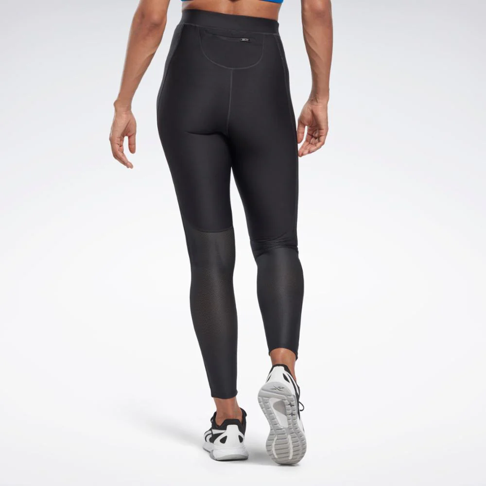 Reebok Apparel Women Running Vector Leggings NGHBLK - Image 3