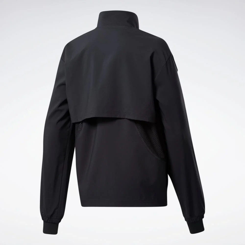 Reebok Apparel Women Running Wind Jacket BLACK - Image 7