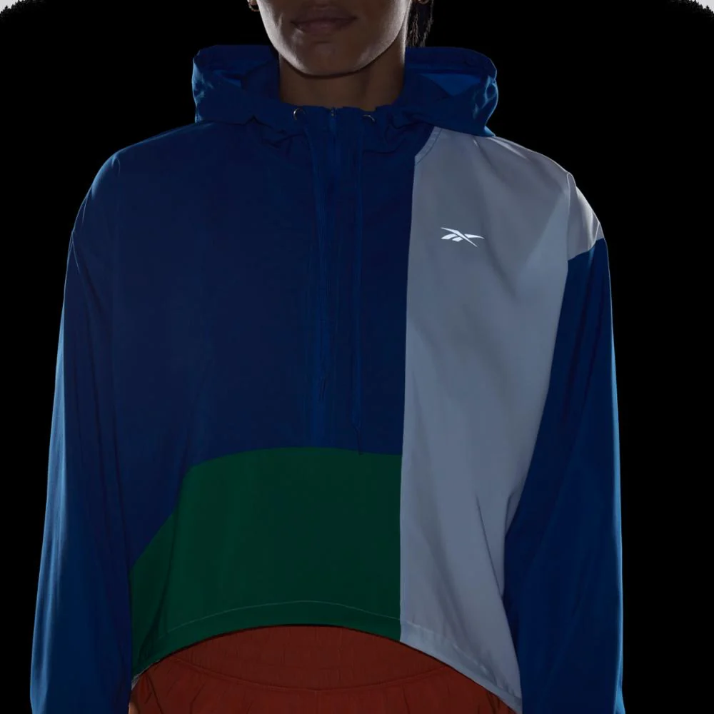 Reebok Apparel Women Running Woven Jacket VECBLU - Image 5