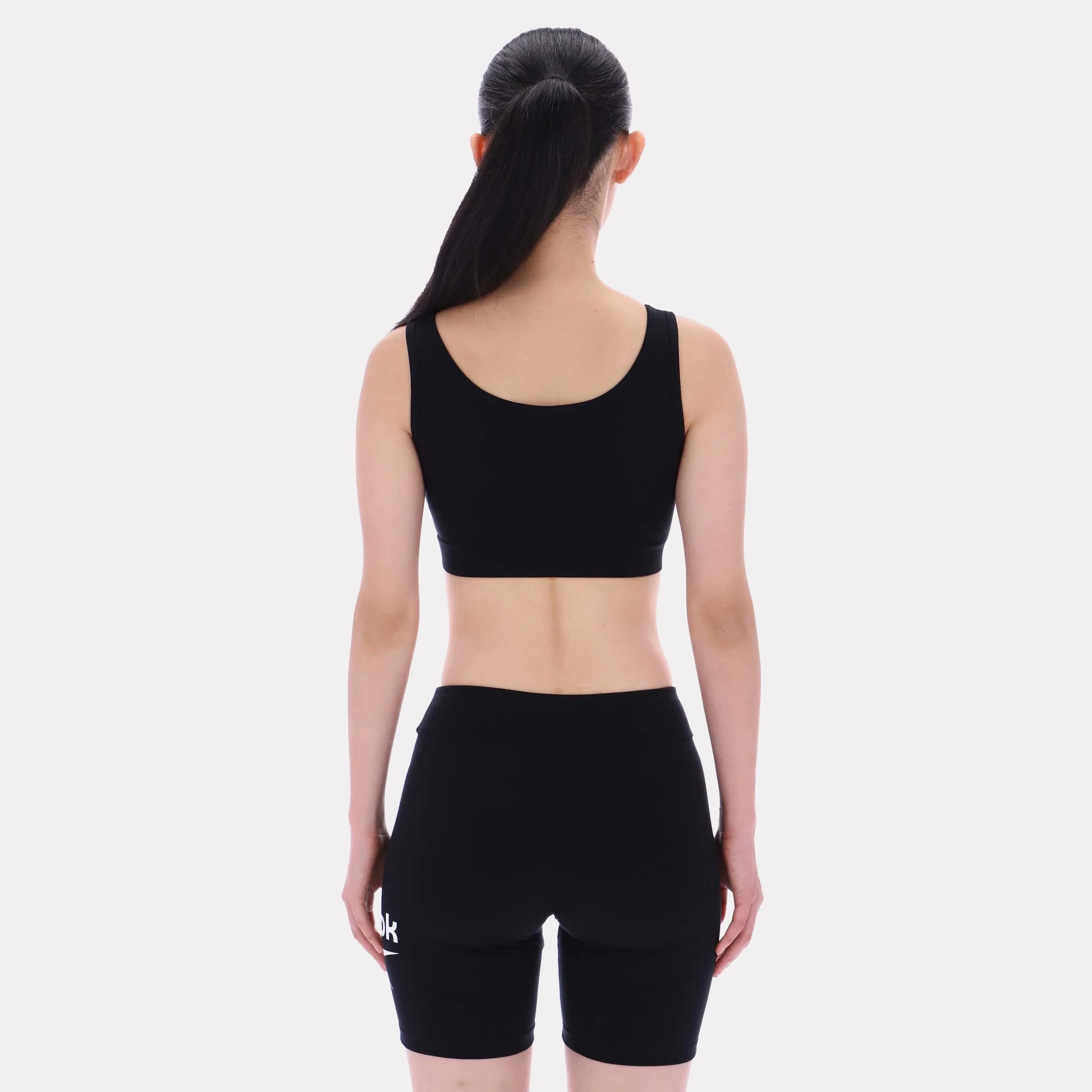 Reebok Apparel Women Scoop Neck Bra Top BLACK - Image 2