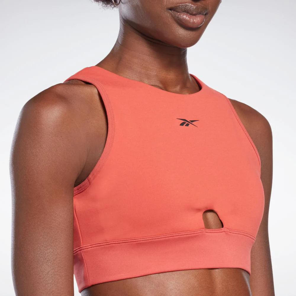 Reebok Apparel Women Studio Beyond The Sweat Crop Top RHODON - Image 4