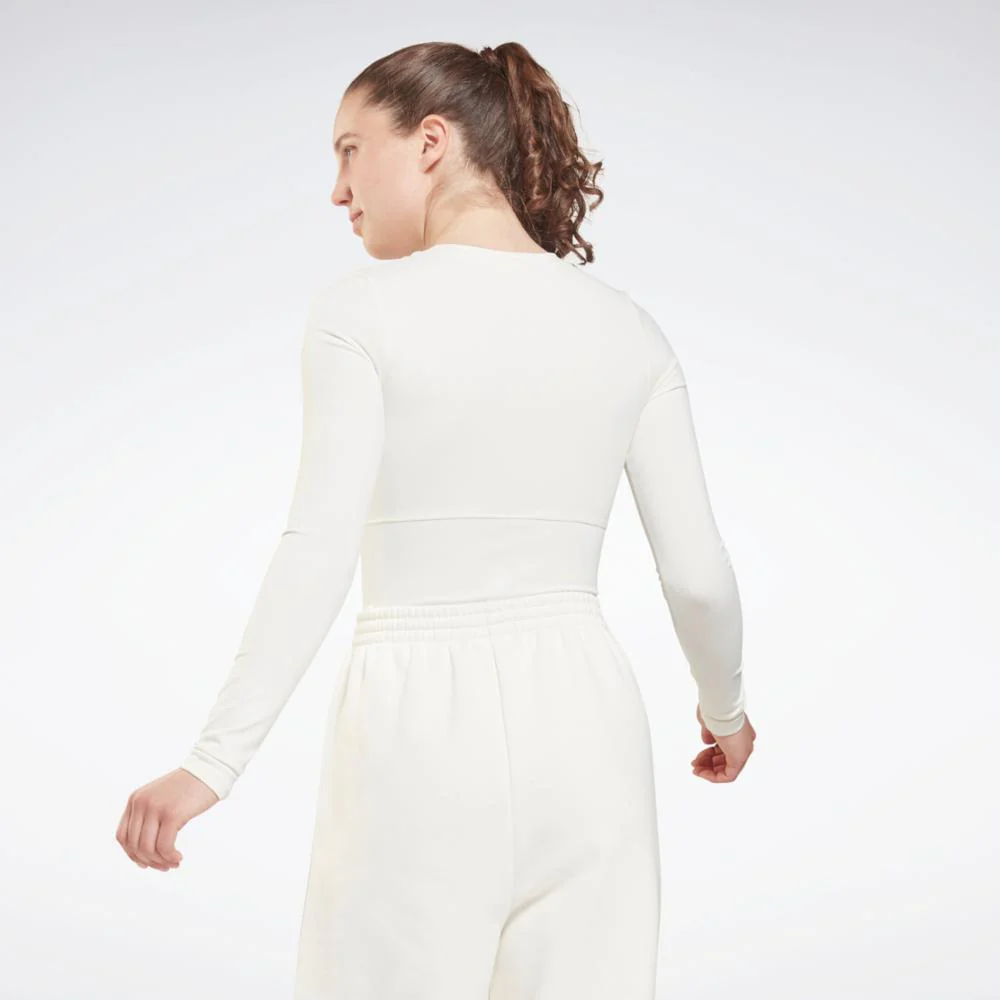 Reebok Apparel Women Studio Bodysuit CHALK - Image 3