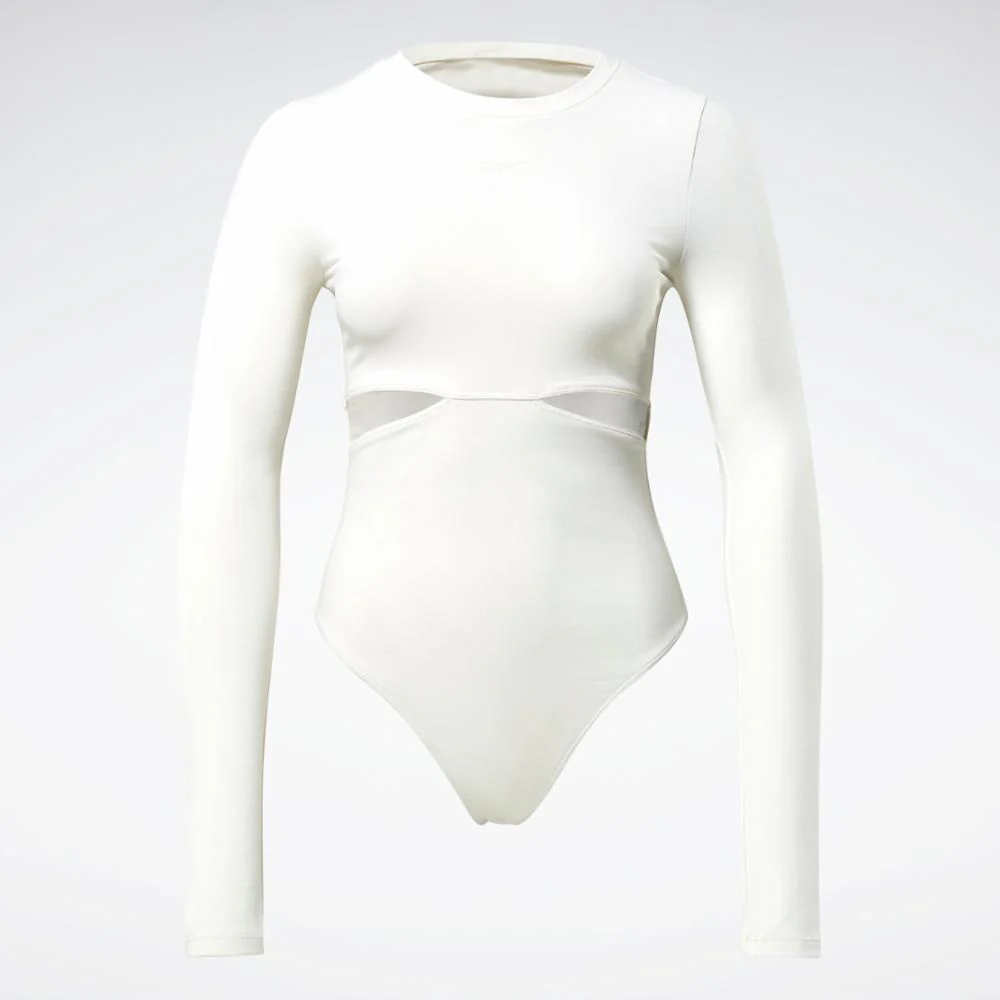 Reebok Apparel Women Studio Bodysuit CHALK - Image 6