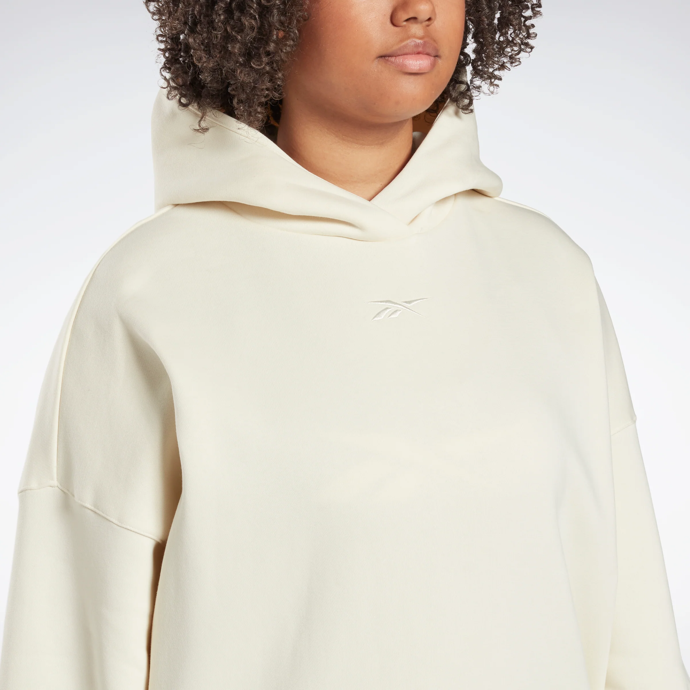 Reebok Apparel Women Studio Recycled Oversize Hoodie (Plus Size) Clawht - Image 3