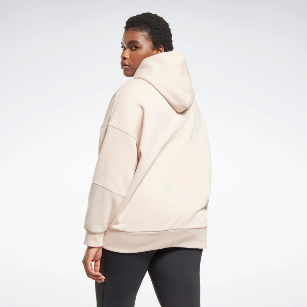 Reebok Apparel Women Studio Recycled Oversize Hoodie (Plus Size) SOFECR - Image 3