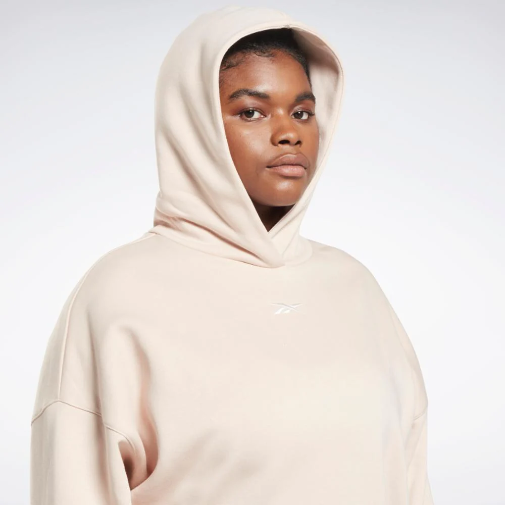 Reebok Apparel Women Studio Recycled Oversize Hoodie (Plus Size) SOFECR - Image 4