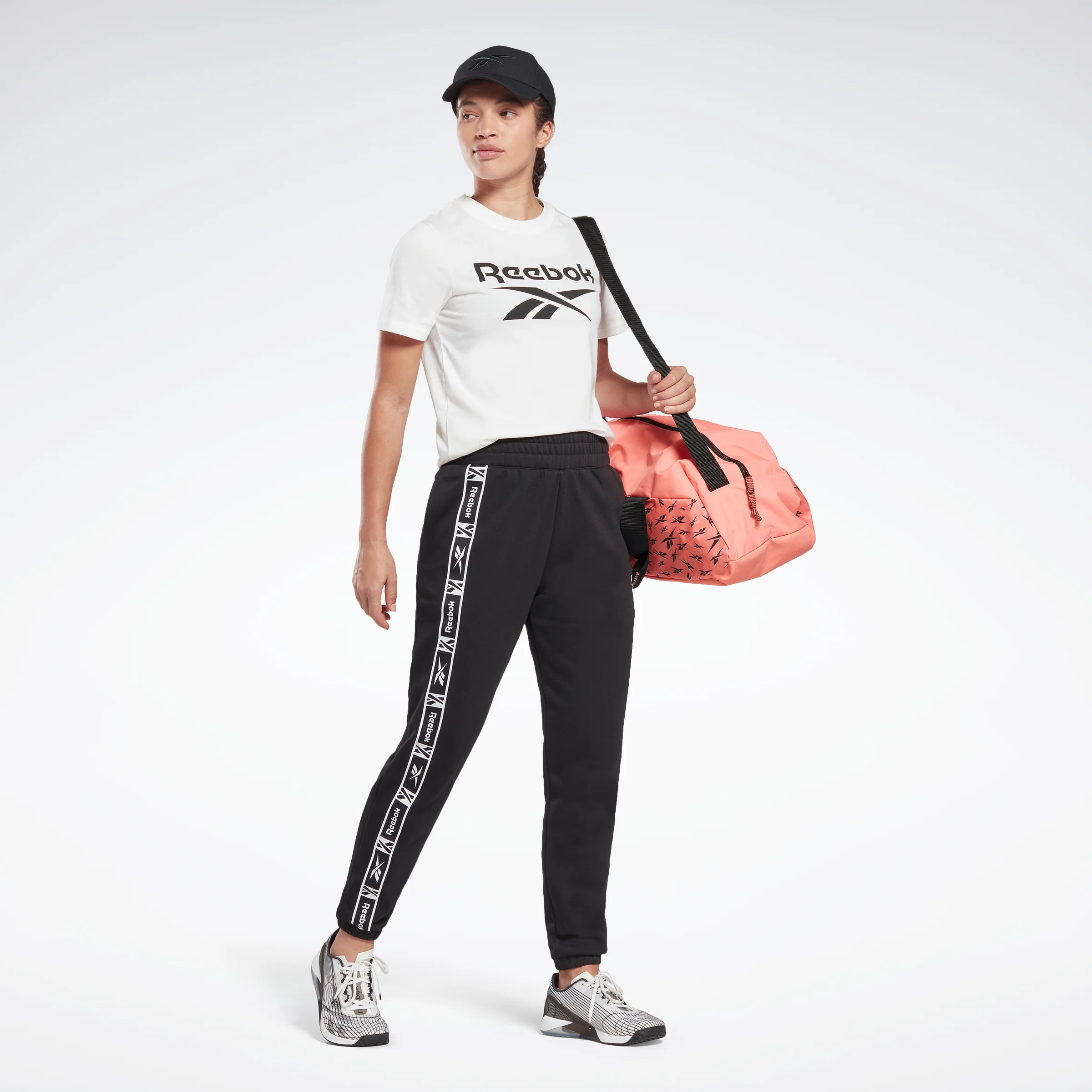 Reebok Apparel Women Tape Pack Joggers Black - Image 2