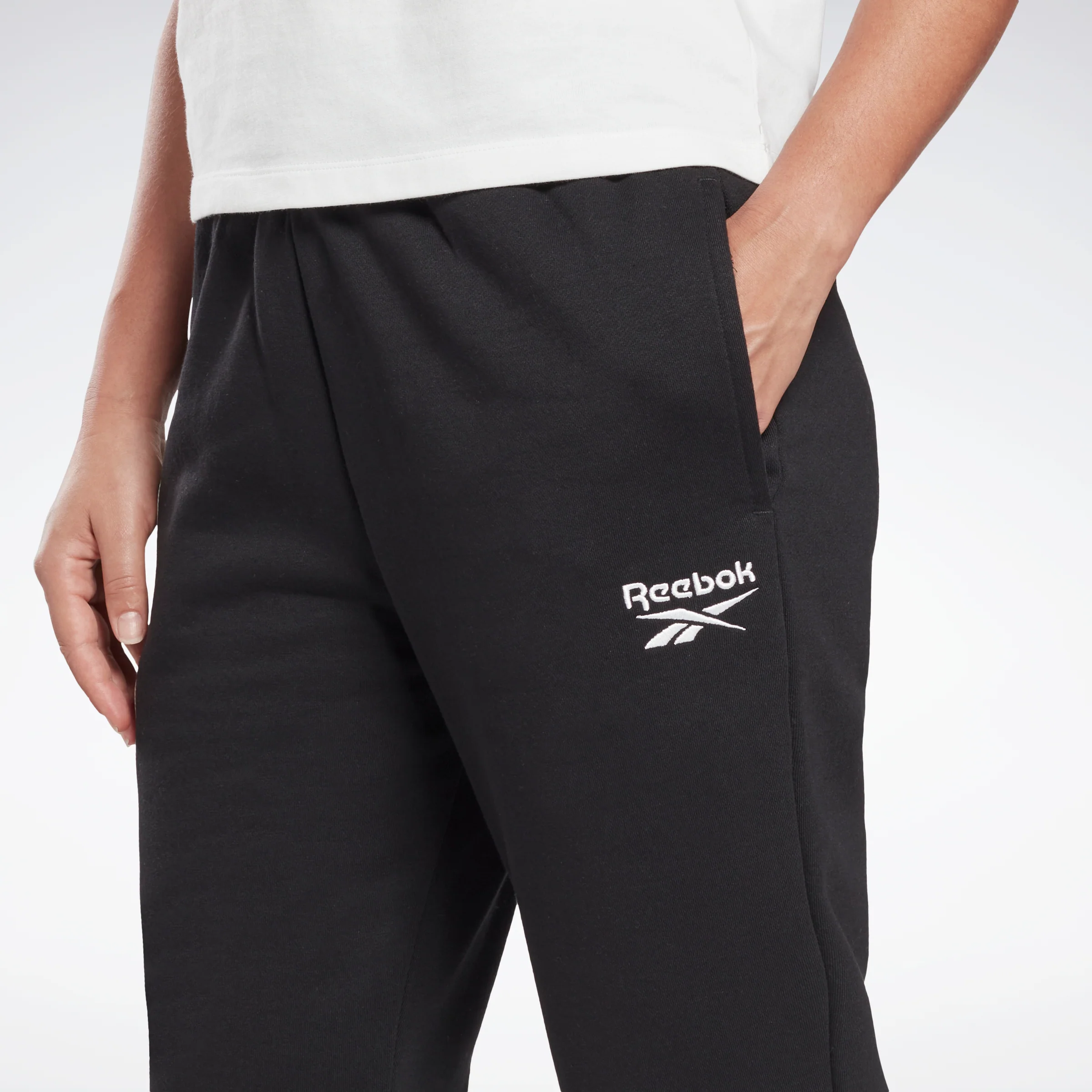 Reebok Apparel Women Tape Pack Joggers Black - Image 4