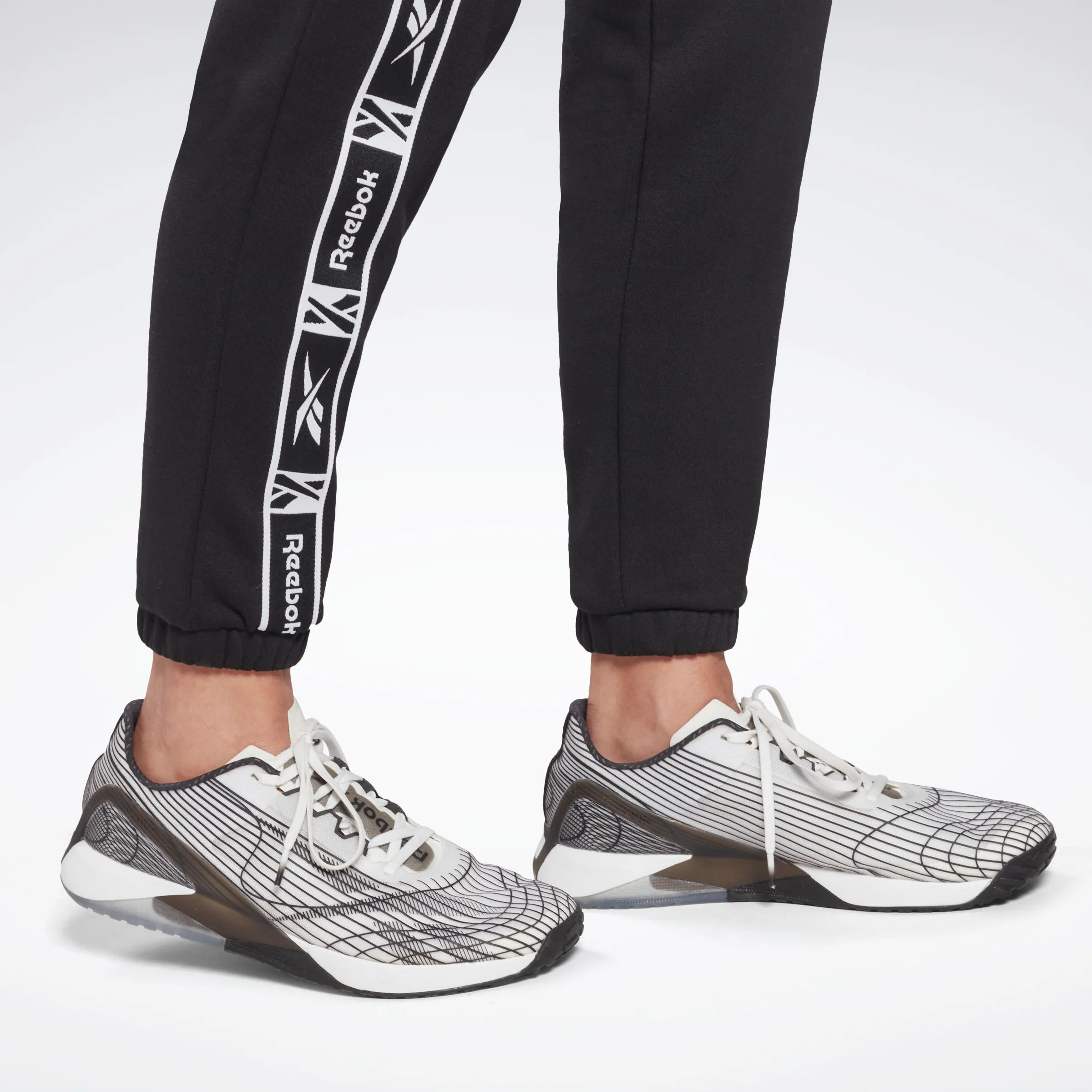 Reebok Apparel Women Tape Pack Joggers Black - Image 5