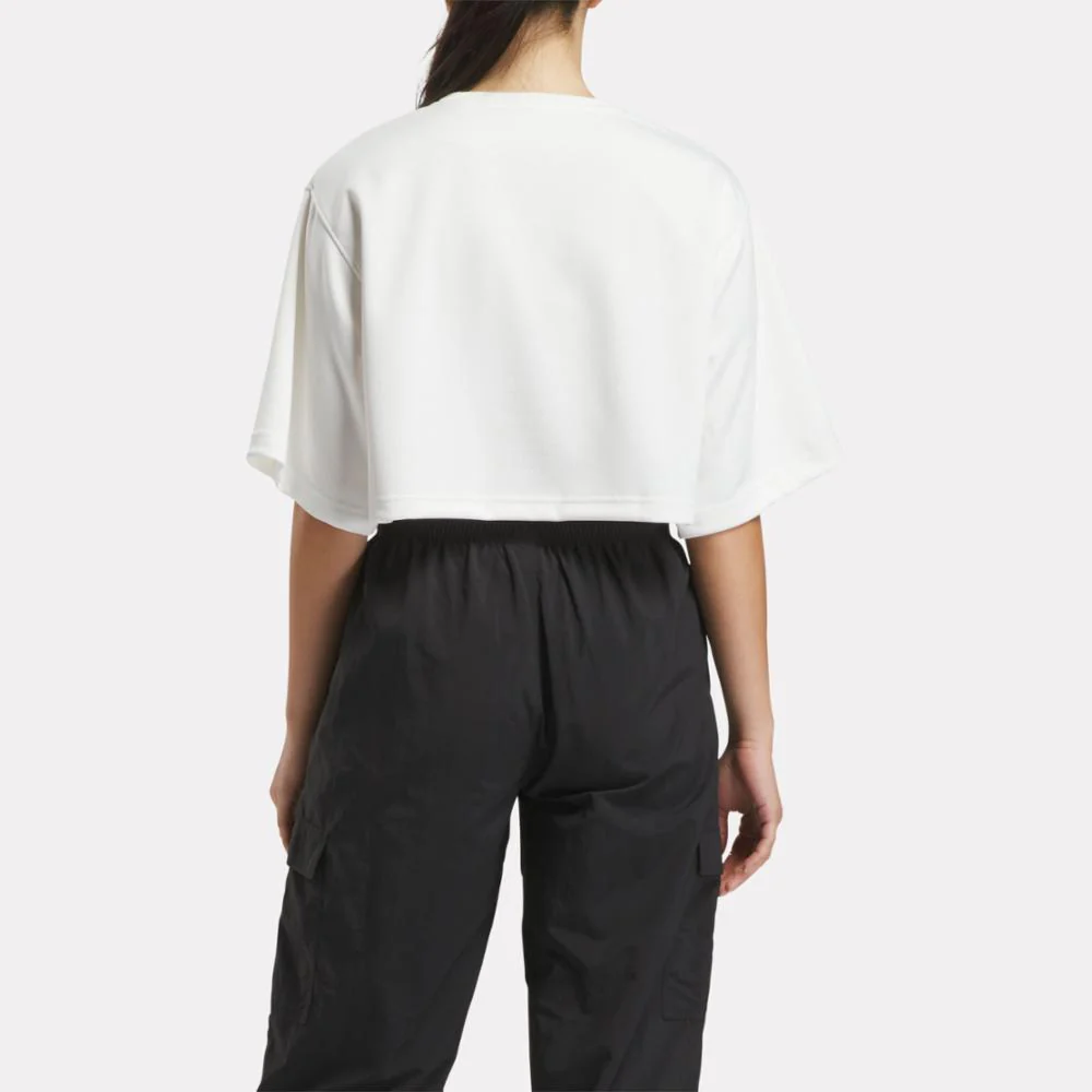 Reebok Apparel Women Team Top CHALK - Image 3