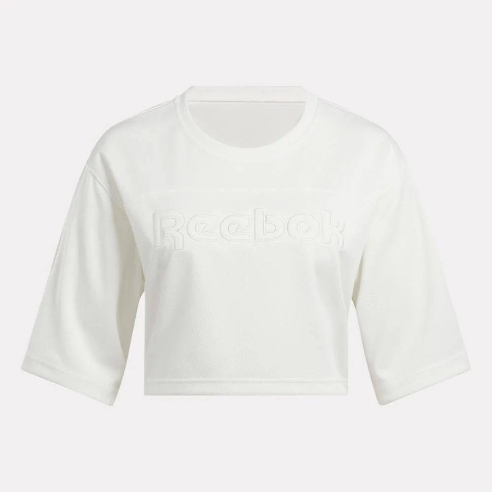 Reebok Apparel Women Team Top CHALK - Image 4