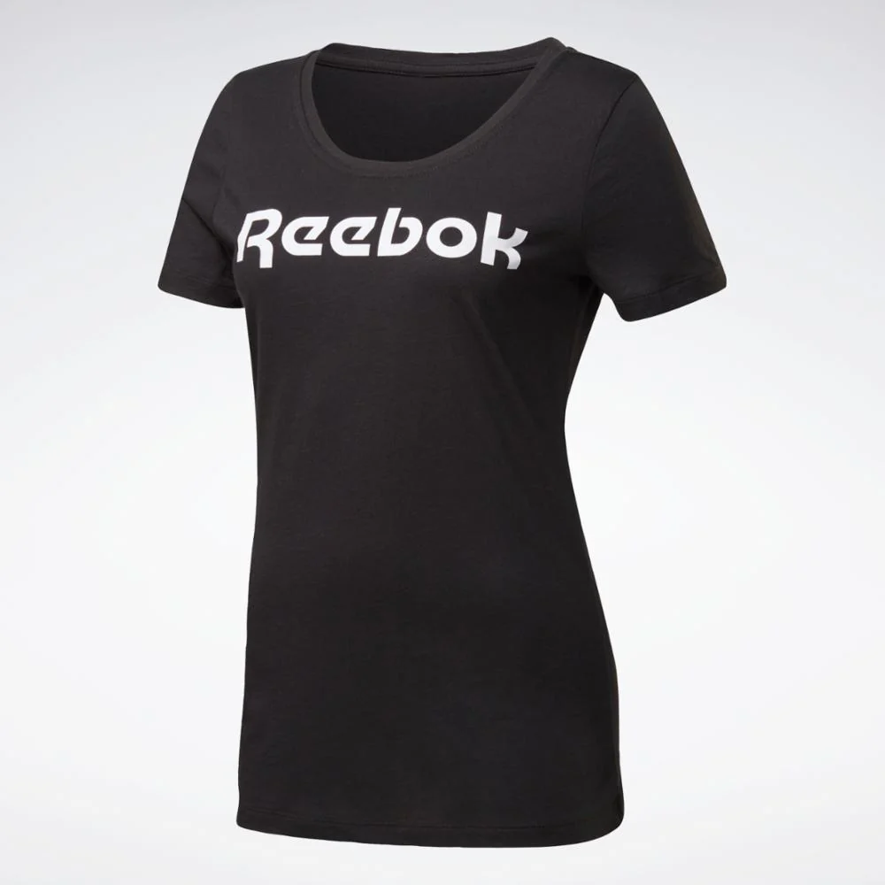 Reebok Apparel Women Training Essentials Graphic Tee BLACK - Image 7