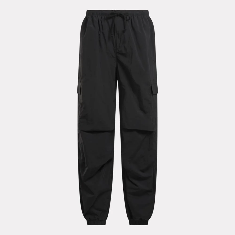 Reebok Apparel Women Wardrobe Essentials Cargo Pants BLACK - Image 6