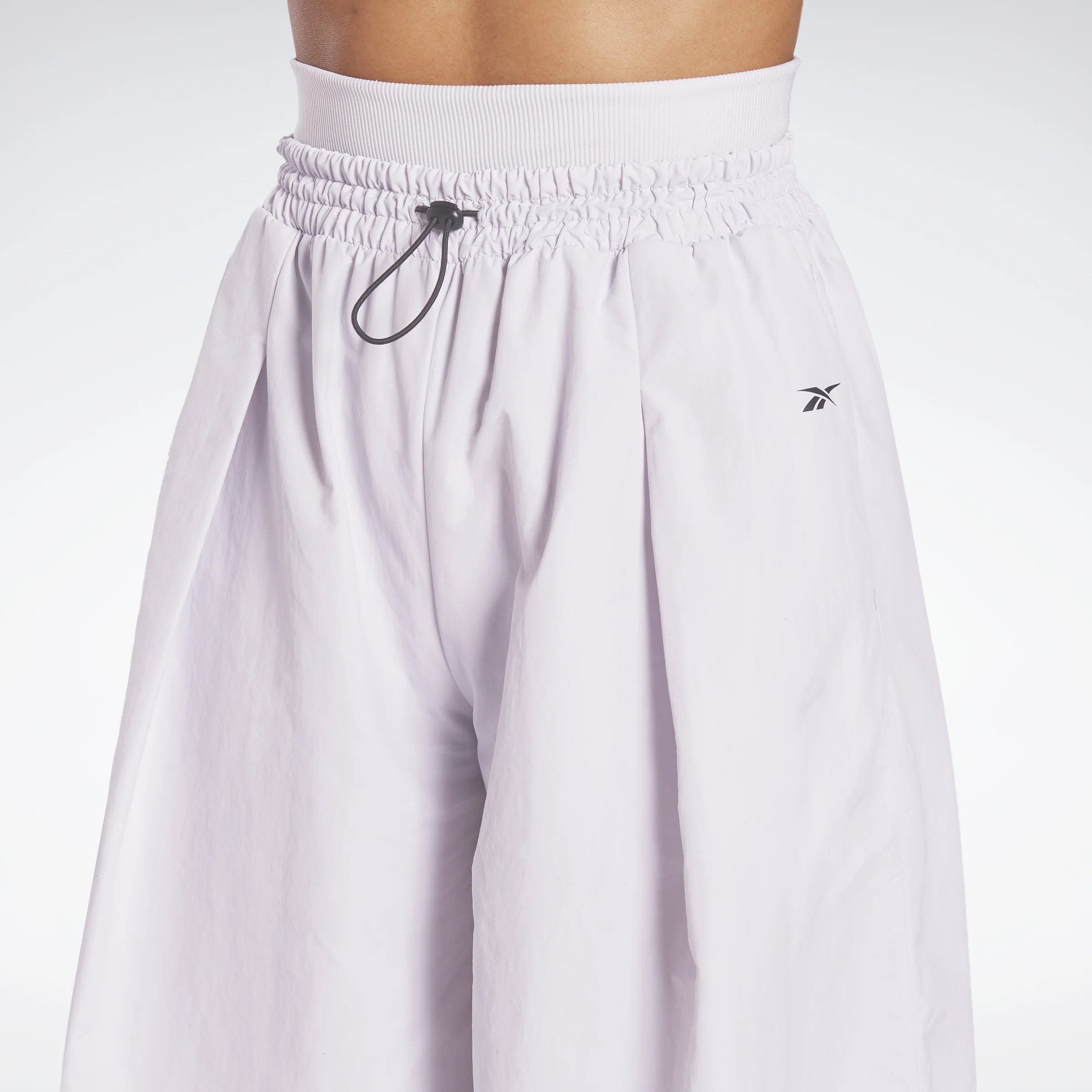 Reebok Apparel Women Wide Leg Woven Tracksuit Bottoms Porcel - Image 5